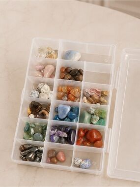 Assorted Crystal Collection | Rose Quartz Amethyst Carnelian Hematite & More